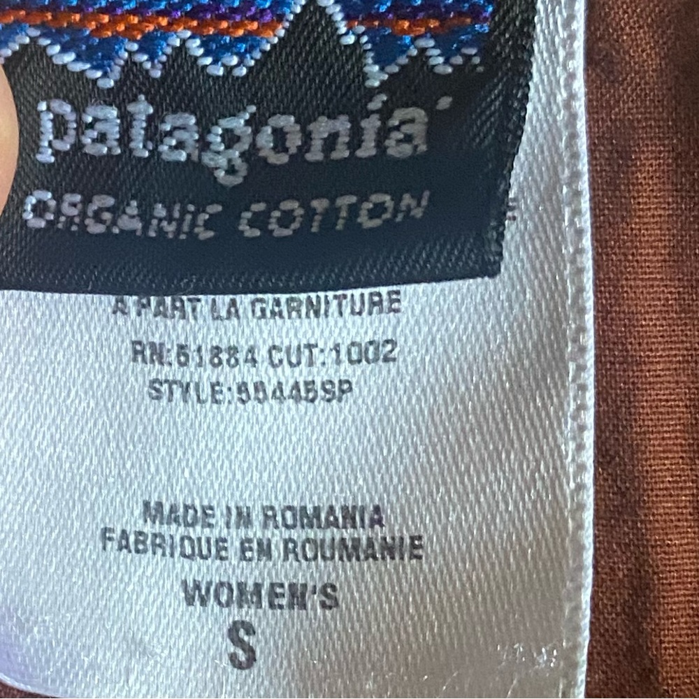 patagonia organic cotton pants